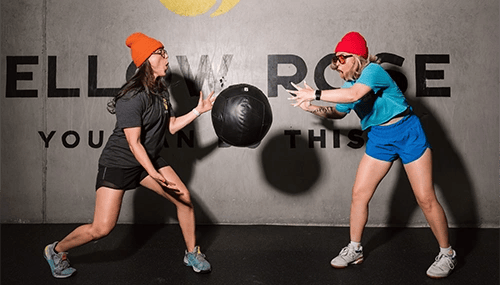 group training core at Yellow Rose Fitness